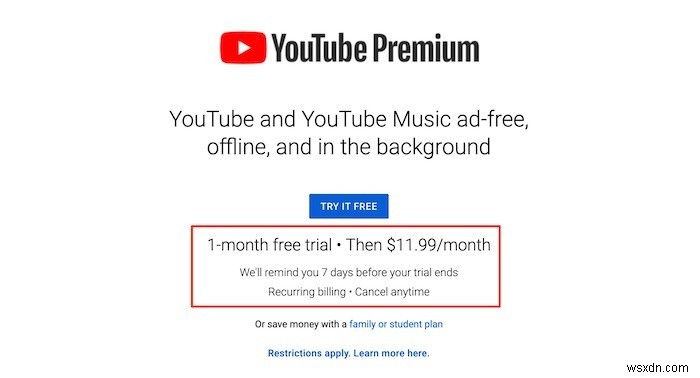 YouTube TV so với YouTube Premium:Những điều bạn cần biết 
