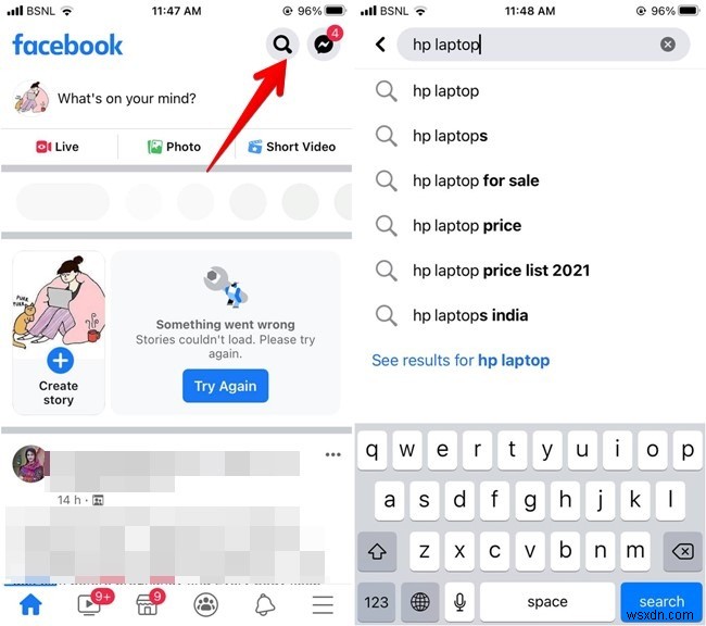 Cách tìm kiếm mọi người, bài đăng, doanh nghiệp và hơn thế nữa trên Facebook 