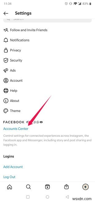 Cách liên kết hoặc hủy liên kết tài khoản Instagram của bạn khỏi Facebook 