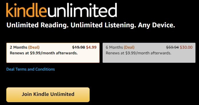 Kindle Unlimited là gì? Đây là mọi thứ bạn cần biết 