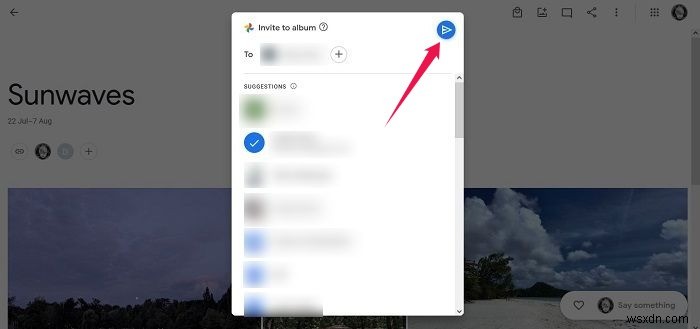 Cách tắt Chia sẻ liên kết trong Google Photos 