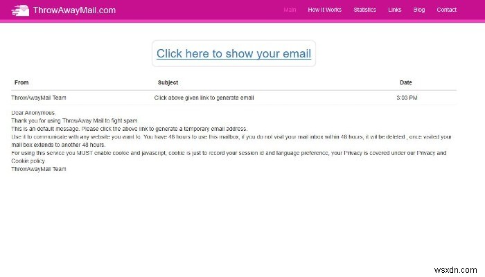 6 nhà cung cấp email dùng một lần và bỏ đi mà bạn có thể thử 