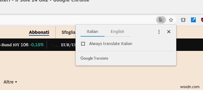 Cách dễ dàng dịch các trang web với Google Chrome 