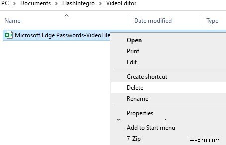 Cách nhập / xuất mật khẩu bằng Microsoft Edge 