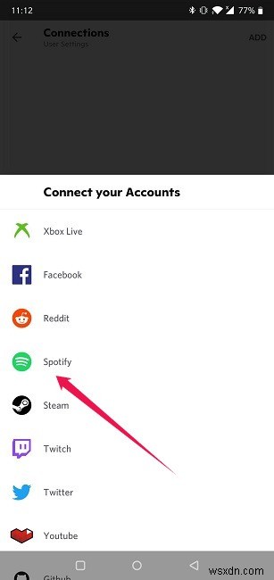 Cách kết nối Spotify với tài khoản Discord của bạn 