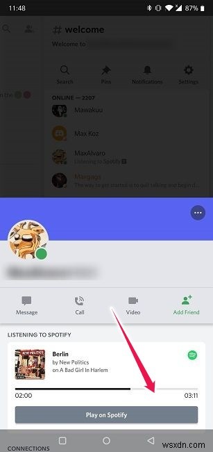 Cách kết nối Spotify với tài khoản Discord của bạn 