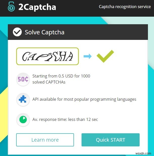 Cách Bỏ qua Hình ảnh ReCAPTCHA của Google 