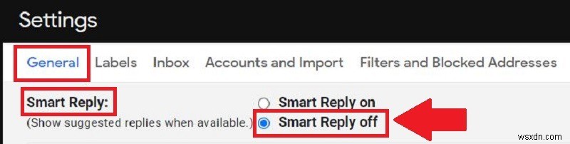 Cách tắt tính năng Trả lời thông minh và Soạn thư thông minh trong Gmail 