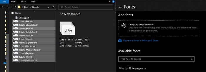 Cách tải Google Fonts xuống máy tính của bạn 