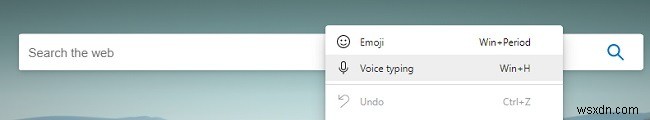Cách sử dụng tính năng Nhập liệu bằng giọng nói trong Microsoft Edge 
