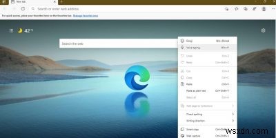 Cách sử dụng tính năng Nhập liệu bằng giọng nói trong Microsoft Edge 