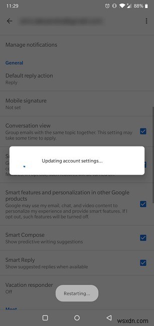 Cách tắt chế độ xem hội thoại trong Gmail 