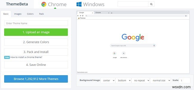Cách thay đổi màu sắc và chủ đề trong Chrome 