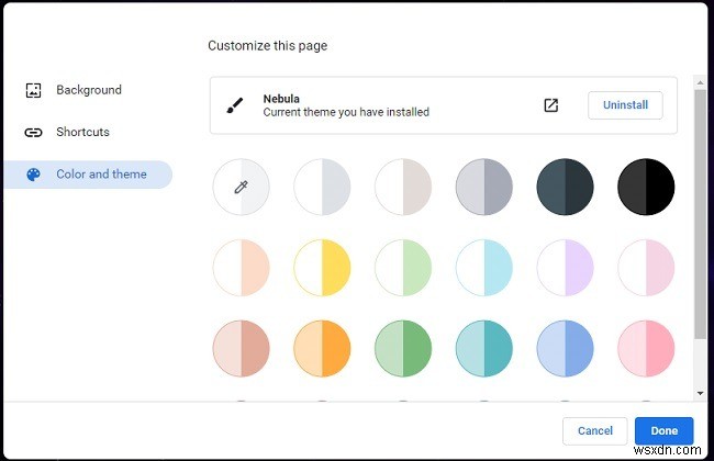 Cách thay đổi màu sắc và chủ đề trong Chrome 