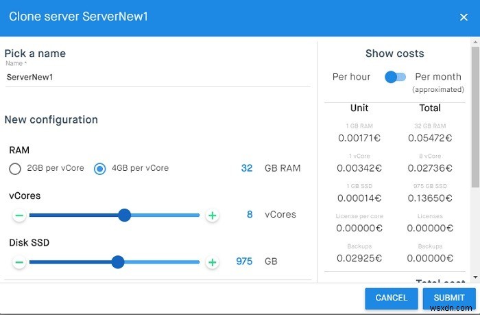 Lưu trữ VPS trở nên dễ dàng với Clouding.io 