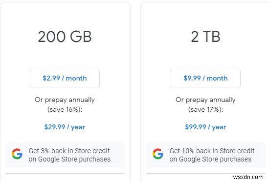 Tăng dung lượng lưu trữ trên Google của bạn với Google One:Đánh giá thực tế 