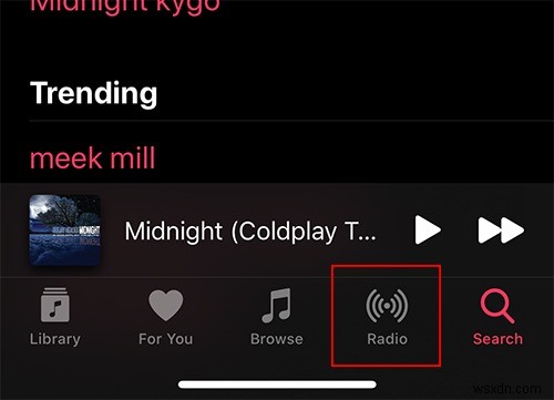 Cách tạo Đài phát thanh của riêng bạn trong Apple Music 