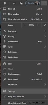 Cách xóa bộ nhớ cache trong Microsoft Edge 