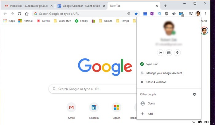 Cách thêm sự kiện trên lịch Google từ thanh địa chỉ của Chrome 