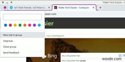 Cách sử dụng Nhóm tab trong Google Chrome 