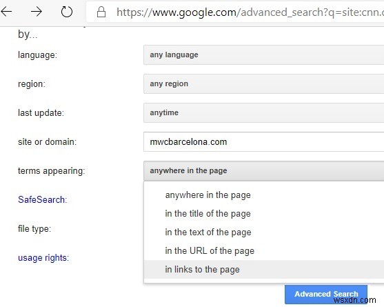Cách sử dụng Google hiệu quả để tìm kiếm một trang web cụ thể 