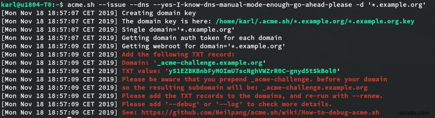 Cách lấy chứng chỉ SSL ký tự đại diện miễn phí từ Let’s Encrypt 