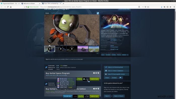 Cách tận dụng tối đa Steam với Augmented Steam 