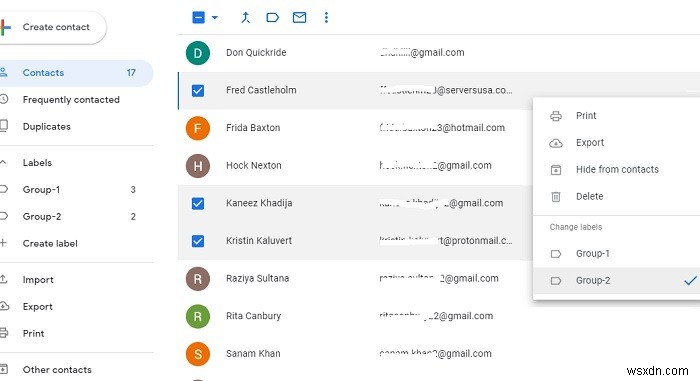 Cách tạo email nhóm trong Gmail 