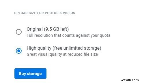 Cách giải phóng dung lượng trong Google Drive 