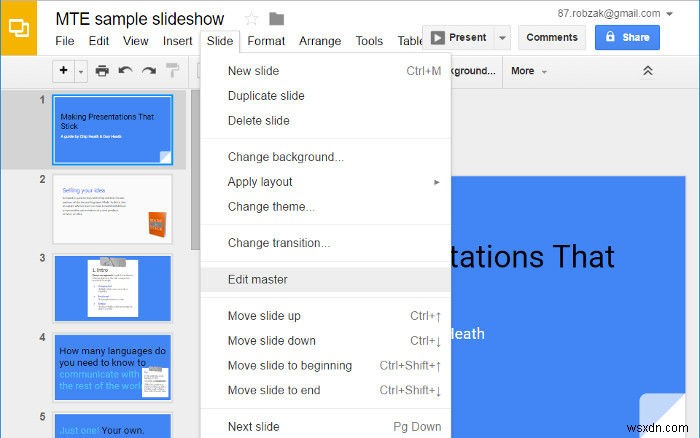 10 Mẹo Google Trang trình bày giúp bạn tiết kiệm thời gian 