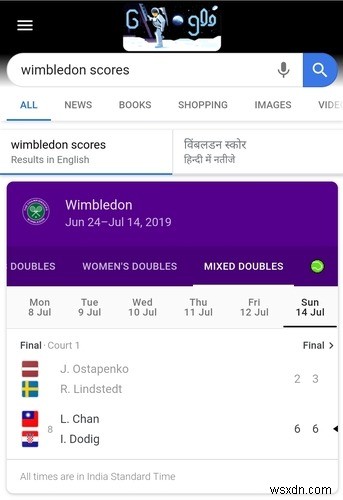 Cách chơi trò chơi quần vợt bí mật trên Google ngay bây giờ 