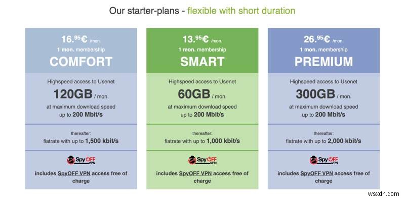 UseNeXT giúp việc truy cập Usenet nhanh chóng và dễ dàng 