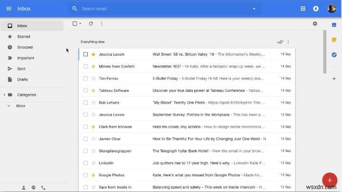 Cách làm cho Gmail của bạn hoạt động và trông giống như Hộp thư đến của Google 