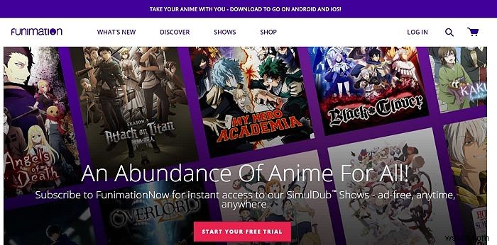 5 trong số các trang web tốt nhất để xem anime trực tuyến 