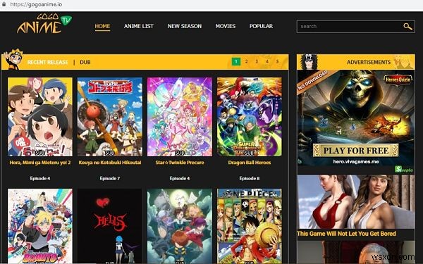 5 trong số các trang web tốt nhất để xem anime trực tuyến 