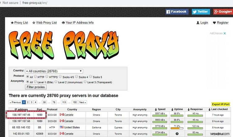 Cách vượt qua máy chủ proxy trên mạng LAN 