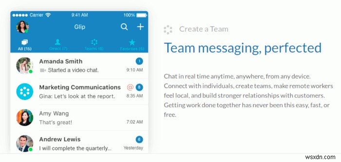 Glip:Ứng dụng cộng tác nhóm miễn phí đang thay đổi cách các nhóm làm việc cùng nhau 