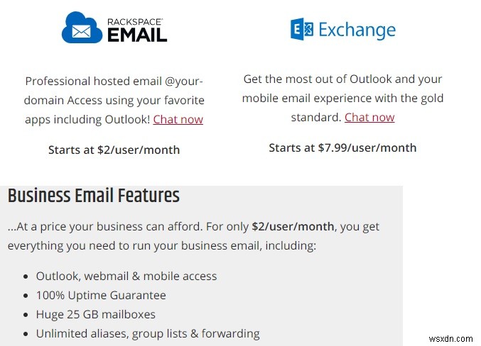 Đề xuất các nhà cung cấp dịch vụ lưu trữ email tốt nhất cho năm 2019 
