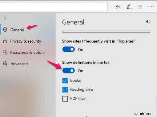 Cách sử dụng Từ điển tích hợp của Microsoft Edge 