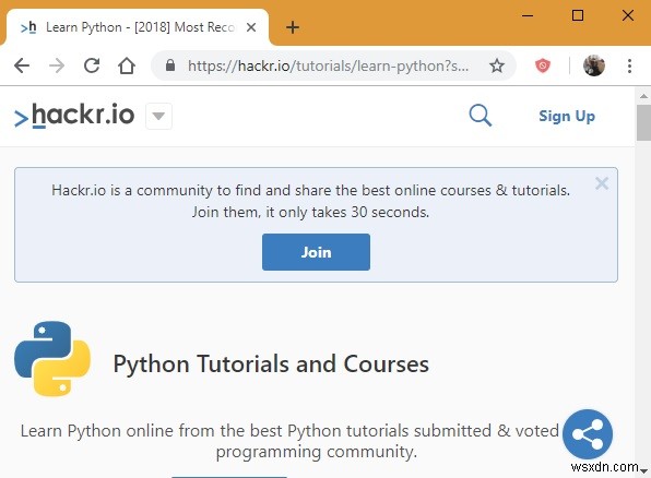 5 trang web hàng đầu để học Python trực tuyến MIỄN PHÍ 