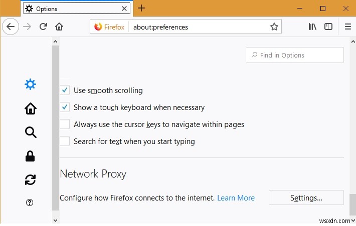 Cách khắc phục lỗi từ chối kết nối máy chủ proxy của Firefox 