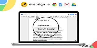 Eversign:Cách thuận tiện để ký tài liệu trong Chrome 