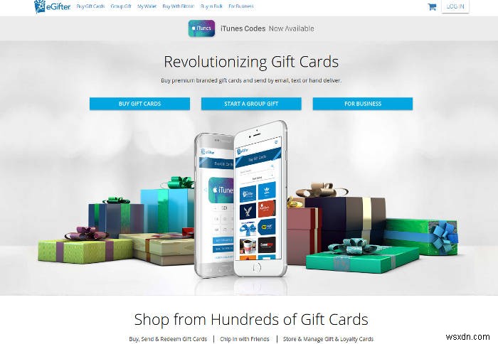 5 nơi để dễ dàng nhận thẻ quà tặng trực tuyến 
