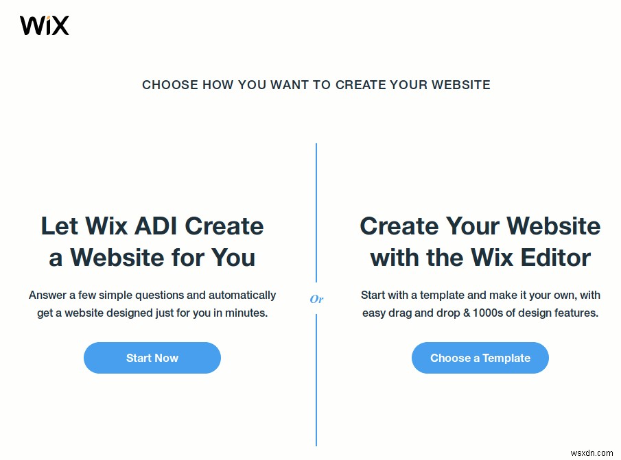 Dễ dàng tạo ứng dụng web với mã Wix 