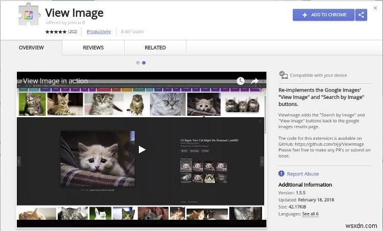 Cách hồi sinh nút “Xem hình ảnh” trong Tìm kiếm hình ảnh của Google 