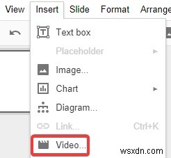 Cách thêm Video vào Google Trang trình bày 