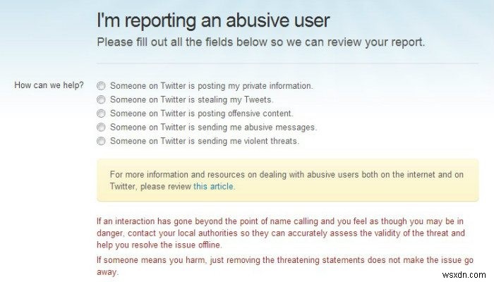 Cách báo cáo hành vi xúc phạm hoặc lạm dụng trên mạng xã hội 