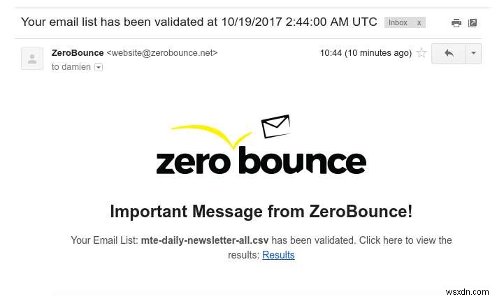 Cải thiện nỗ lực tiếp thị qua email của bạn với Hệ thống xác thực email ZeroBounce 