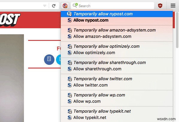 Cách chặn Javascript xâm nhập trên Chrome và Firefox 