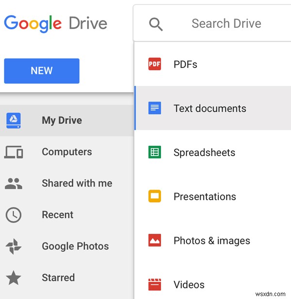Cách tìm kiếm hiệu quả các tệp và thư mục trong Google Drive 